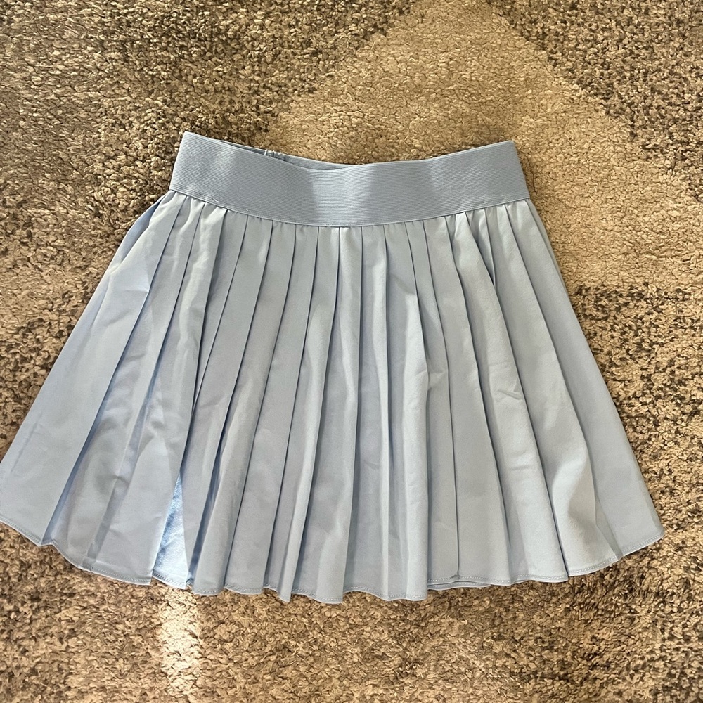 Blue skirt
